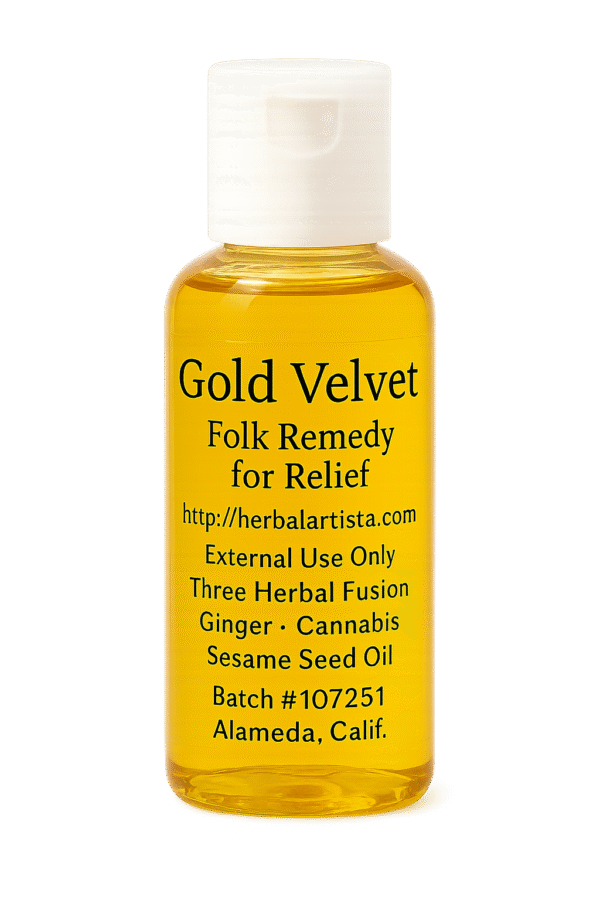 Natural Gold Velvet Oil